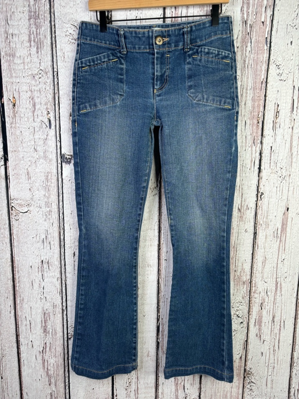Vintage Y2K Levi Strauss Signature Stretch Bootcut Jeans Size 6‎ Mid Rise Denim